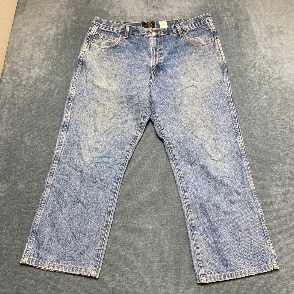 Red Head Jeans Men 40x30 Blue Denim Non Stretch Relaxed Fit 5 Pocket Medium Wash